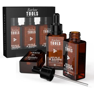 BARBER TOOLS - Skäggoljor 1/2/3 - 3x30ml - Soins personnels - Publicité BARBER TOOLS - Skäggoljor 1/2/3 - 3x30ml - Soins personnels - Publicité