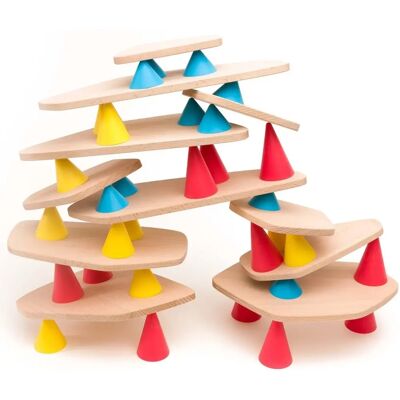 OPPI Piks Medium Baukasten - 44 Teile Lernspielzeug OPPI Piks Medium Baukasten - 44 Teile Lernspielzeug
