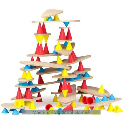 Oppi 128-teiliger Lernbaukasten - Konstruktionsspielzeug Oppi 128-teiliger Lernbaukasten - Konstruktionsspielzeug