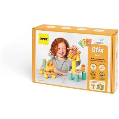 OPPI Bunt Kreativ Bausatz Stix - 60 Stück OPPI Bunt Kreativ Bausatz Stix - 60 Stück