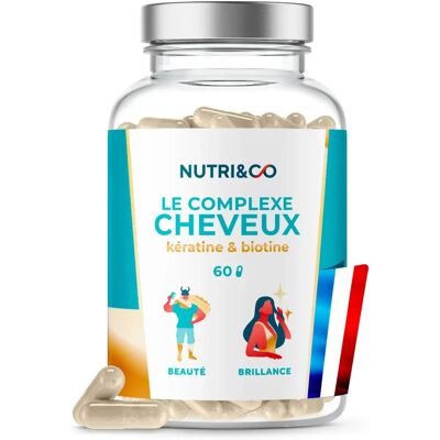Nutri&Co Nutri&Co Mijo/Biotina 60 Capsules - Complément Capillaire - Publicité Nutri&Co Nutri&Co Mijo/Biotina 60 Capsules - Complément Capillaire - Publicité