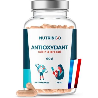 Nutri&Co Antioxydant Coenzyme Q10 Raisin Brocoli - Complément alimentaire - Publicité Nutri&Co Antioxydant Coenzyme Q10 Raisin Brocoli - Complément alimentaire - Publicité
