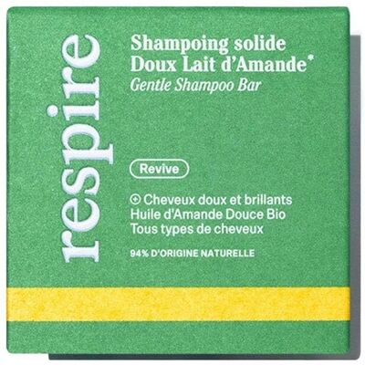 Shampooing Solide au Lait d'Amande - Soin Naturel pour Tous Cheveux - Publicité Shampooing Solide au Lait d'Amande - Soin Naturel pour Tous Cheveux - Publicité