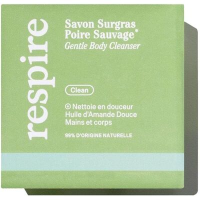 Savon Écologique Respire Poire Sauvage 100g - Publicité Savon Écologique Respire Poire Sauvage 100g - Publicité