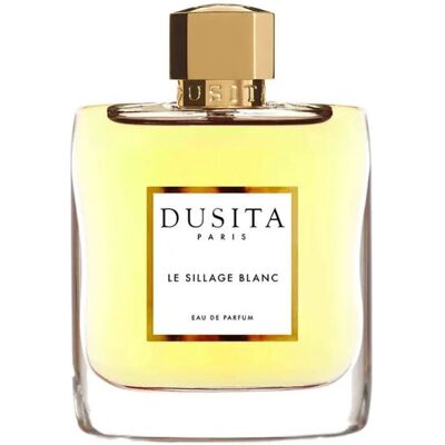 Dusita Le Sillage Blanc Eau de Parfum - 100ml - Parfum Floral Blanc Élégant - Publicité Dusita Le Sillage Blanc Eau de Parfum - 100ml - Parfum Floral Blanc Élégant - Publicité
