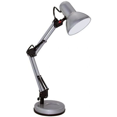 Lampe de Bureau Grise Métal Ajustable - Éclairage de Bureau Lampe de Bureau Grise Métal Ajustable - Éclairage de Bureau