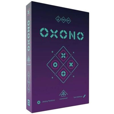 Blackrock Games Oxono - Gioco da tavolo a scorrimento semplice - BG-COS007OX Blackrock Games Oxono - Gioco da tavolo a scorrimento semplice - BG-COS007OX
