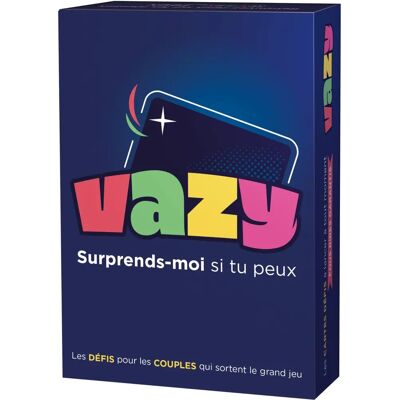 Gigamic Vazy - Jeu de Défis en Couple - Plus de 120 Cartes défis - Idée Cadeau Saint Valentin Gigamic Vazy - Jeu de Défis en Couple - Plus de 120 Cartes défis - Idée Cadeau Saint Valentin