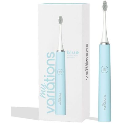 Brosse à dents électrique sonique My Variations - Bleue - 5 Modes - 45% Plaque en Moins - Publicité Brosse à dents électrique sonique My Variations - Bleue - 5 Modes - 45% Plaque en Moins - Publicité