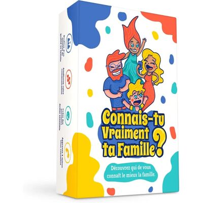 Oh Happy Games - Connais-tu Vraiment ta Famille ? Jeu de Quiz Familial - Publicité Oh Happy Games - Connais-tu Vraiment ta Famille ? Jeu de Quiz Familial - Publicité