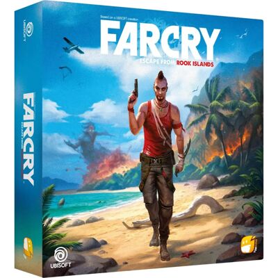Funforge - Far Cry Escape From Rook Islands - Jeu de société - Publicité Funforge - Far Cry Escape From Rook Islands - Jeu de société - Publicité