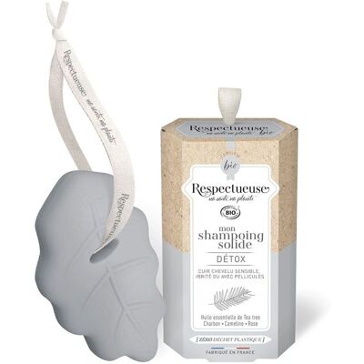 Respectueuse Organisches Detox Festes Shampoo - 75 g Respectueuse Organisches Detox Festes Shampoo - 75 g