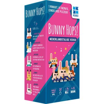 Megableu Bunny Hops - Team-Party-Kartenspiel Megableu Bunny Hops - Team-Party-Kartenspiel