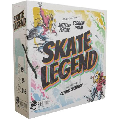 SKATE LEGEND - Edición Rose Noire Juego de mesa - NE-JDPROS001 SKATE LEGEND - Edición Rose Noire Juego de mesa - NE-JDPROS001