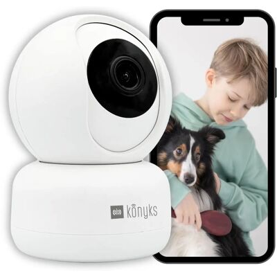 Konyks CAMINI 2 - Caméra IP intérieure avec détection de mouvement - Publicité Konyks CAMINI 2 - Caméra IP intérieure avec détection de mouvement - Publicité