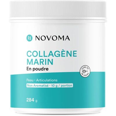 Poudre de Collagène Marin Novoma - Peau & Articulations - 284g - Publicité Poudre de Collagène Marin Novoma - Peau & Articulations - 284g - Publicité