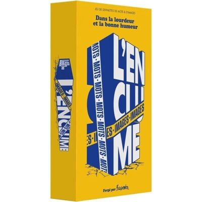 Gigamic L'enclume - Puzzle culturel de mots et d'images - Jeu de société Gigamic L'enclume - Puzzle culturel de mots et d'images - Jeu de société