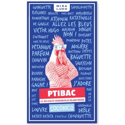 MNS Ptibac Cocorico - Jeu de Société - Amusement et Créativité - Publicité MNS Ptibac Cocorico - Jeu de Société - Amusement et Créativité - Publicité