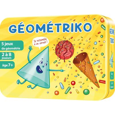 Géométriko d'Asmodee - Jeu Éducatif 7+ - Géométrie et Plus - Publicité Géométriko d'Asmodee - Jeu Éducatif 7+ - Géométrie et Plus - Publicité