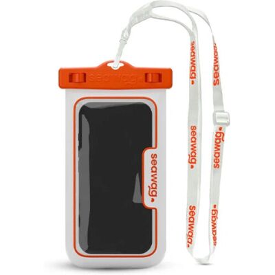 SEAWAG - NEXTW5 - Orange - Blanc - Phone case - Publicité SEAWAG - NEXTW5 - Orange - Blanc - Phone case - Publicité