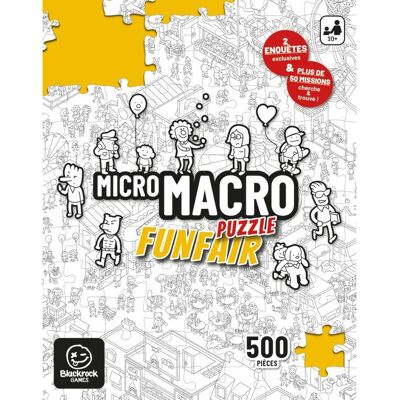 Blackrock Games Micro Macro Puzzle Funfair - Puzzle Blackrock Games Micro Macro Puzzle Funfair - Puzzle
