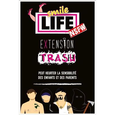 Extension Blackrock Games Smile Life - Jeu de cartes poubelle - Publicité Extension Blackrock Games Smile Life - Jeu de cartes poubelle - Publicité