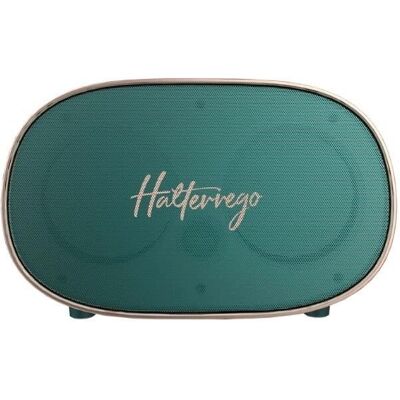 Altavoz Bluetooth Retro Halterrego - Verde - 6W RMS Altavoz Bluetooth Retro Halterrego - Verde - 6W RMS