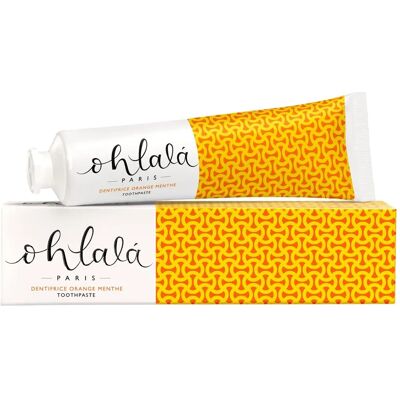 Ohlalá Pasta de Dientes Naranja y Menta - Dentífrico Ohlalá Pasta de Dientes Naranja y Menta - Dentífrico
