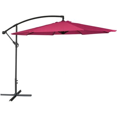 Ombrellone rotondo Happy Garden OAHU 350 Fucsia Ombrellone rotondo Happy Garden OAHU 350 Fucsia