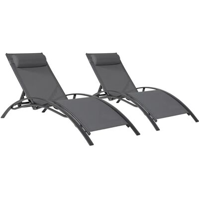 Sedia da esterno Happy Garden 1280GN - Grigia - Resistente e alla moda Sedia da esterno Happy Garden 1280GN - Grigia - Resistente e alla moda