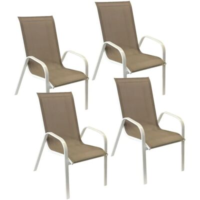 Happy Garden 1225TB-4 Silla de exterior - Marrón Happy Garden 1225TB-4 Silla de exterior - Marrón