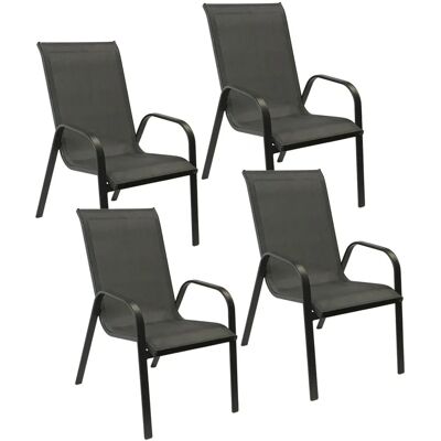 Happy Garden 1225GN-4 Silla de exterior - Muebles de jardín Happy Garden 1225GN-4 Silla de exterior - Muebles de jardín