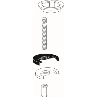 Ideal Standard B960187NU Bevestigingsset - M10 Bouten en Dichting Ideal Standard B960187NU Bevestigingsset - M10 Bouten en Dichting