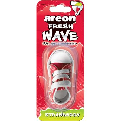 Areon Marke Fresh Wave Auto Lufterfrischer - Erdbeere Areon Marke Fresh Wave Auto Lufterfrischer - Erdbeere