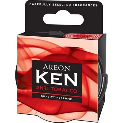 Areon Ken Anti Tobacco Parfum pour Voiture - 35 g - Publicité Areon Ken Anti Tobacco Parfum pour Voiture - 35 g - Publicité