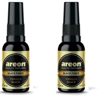 Areon Black Force Vanilla Black Profumo ambiente - 30ml Areon Black Force Vanilla Black Profumo ambiente - 30ml