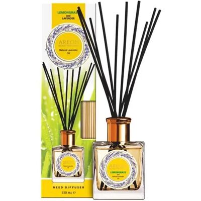 Areon Home Perfumes Lemongrass & Lavender Oil Diffuser - Home Scent Areon Home Perfumes Lemongrass & Lavender Oil Diffuser - Home Scent