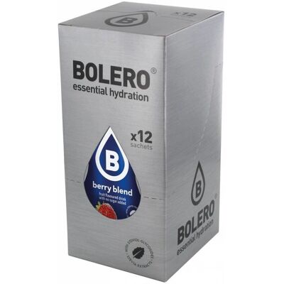 Mistura de Bebida de Frutas Vermelhas Bolero - 24 sachês Mistura de Bebida de Frutas Vermelhas Bolero - 24 sachês