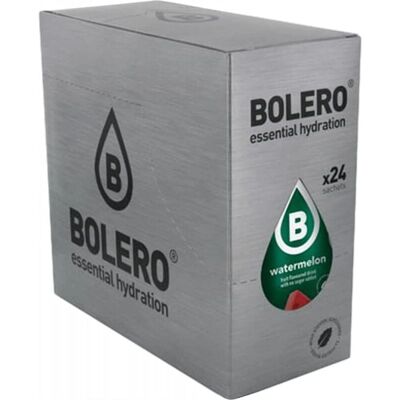 Bebida em Pó Melancia Bolero - Hidratação - 24 Pacotes Bebida em Pó Melancia Bolero - Hidratação - 24 Pacotes