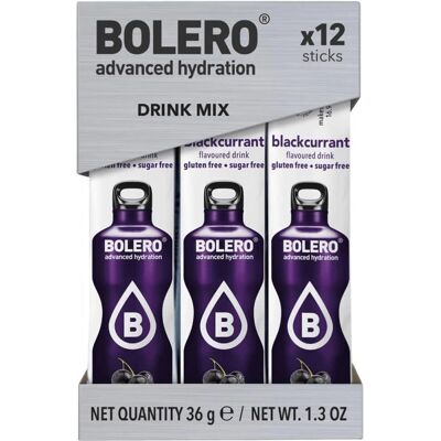 Bolero - Sticks 12x3g - Ribes nero - Drink mix sticks Bolero - Sticks 12x3g - Ribes nero - Drink mix sticks