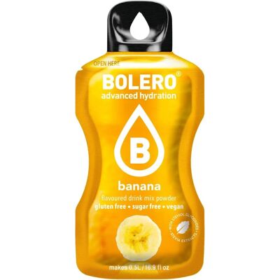 Mix per bevande banana Bolero 12x3g - Drink Mix Mix per bevande banana Bolero 12x3g - Drink Mix