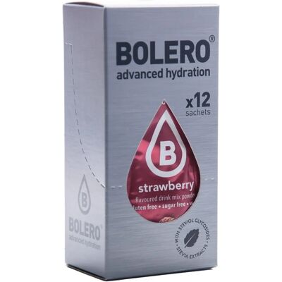 Mix Bevanda Fragola Bolero - 12 Bastoncini 3g Mix Bevanda Fragola Bolero - 12 Bastoncini 3g