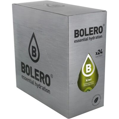 Mélange de Boisson Instantanée Bolero Kiwi - Naturel, Sans Sucre, 24 Sachets - Publicité Mélange de Boisson Instantanée Bolero Kiwi - Naturel, Sans Sucre, 24 Sachets - Publicité