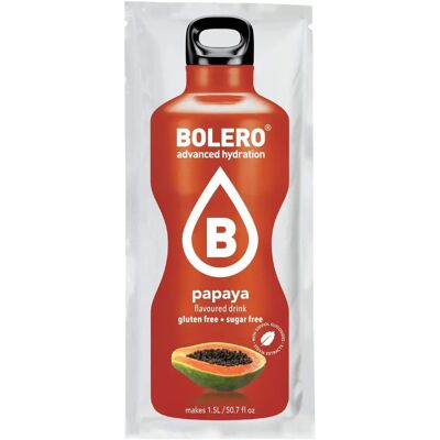 Bebida de Papaya Bolero - Natural, Sin Azúcar, 12 Sobres Bebida de Papaya Bolero - Natural, Sin Azúcar, 12 Sobres