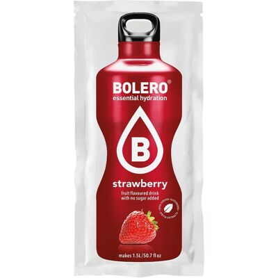 Mix per bevanda fragola Bolero - 12 bustine Mix per bevanda fragola Bolero - 12 bustine