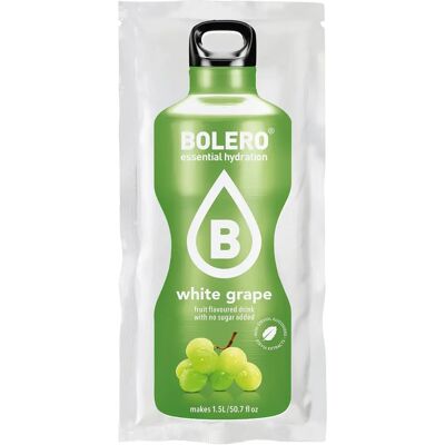 Mix per Bevande Uva Bianca Bolero - Istantaneo, con Stevia Mix per Bevande Uva Bianca Bolero - Istantaneo, con Stevia