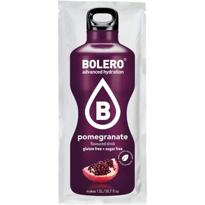 Bolero Bebida em pó de romã - Hidratação - Pack 12 Bolero Bebida em pó de romã - Hidratação - Pack 12