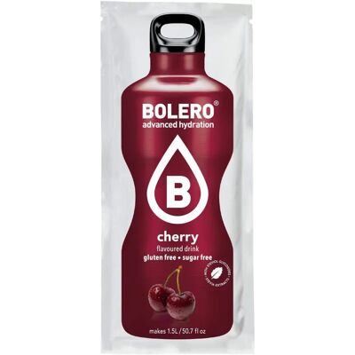 Bebida em Pó Cereja Bolero - Pack 12, Sem Açúcar, Vitamina C Bebida em Pó Cereja Bolero - Pack 12, Sem Açúcar, Vitamina C
