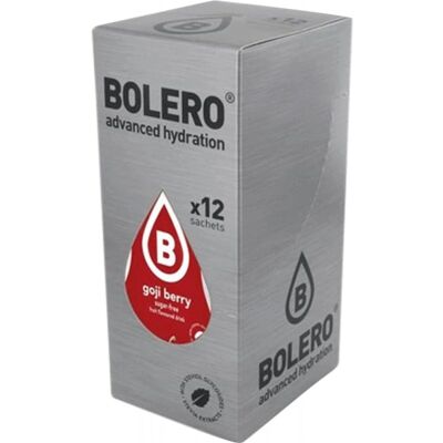 Mistura para bebida de goji Bolero - Sem açúcar, com baixo teor de calorias - 12 saquetas Mistura para bebida de goji Bolero - Sem açúcar, com baixo teor de calorias - 12 saquetas