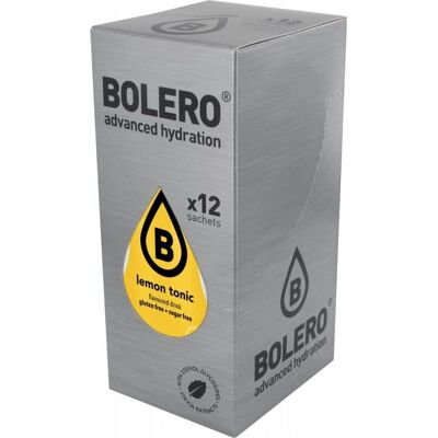 Bolero Zitronen-Tonic-Pulvergetränk - Zitrone - Hydratation Bolero Zitronen-Tonic-Pulvergetränk - Zitrone - Hydratation